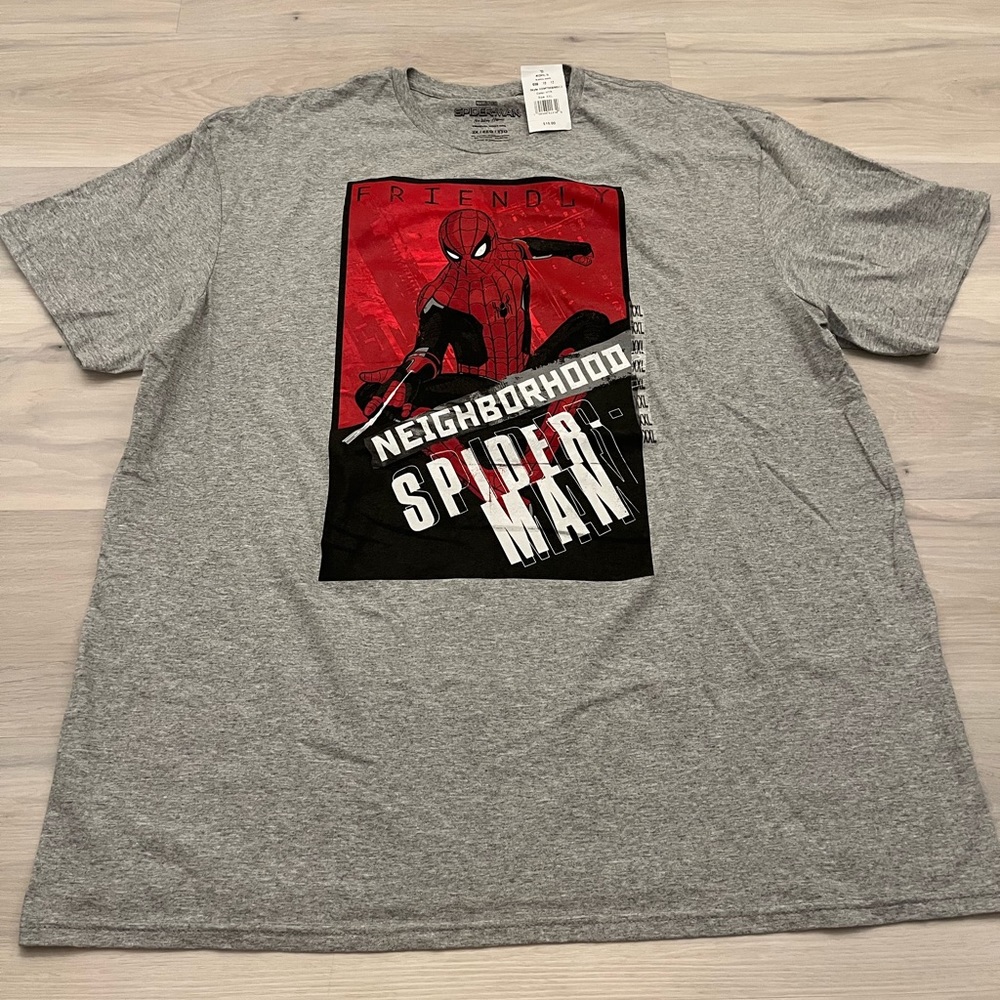 Men’s Spider-Man T-shirt size XXL